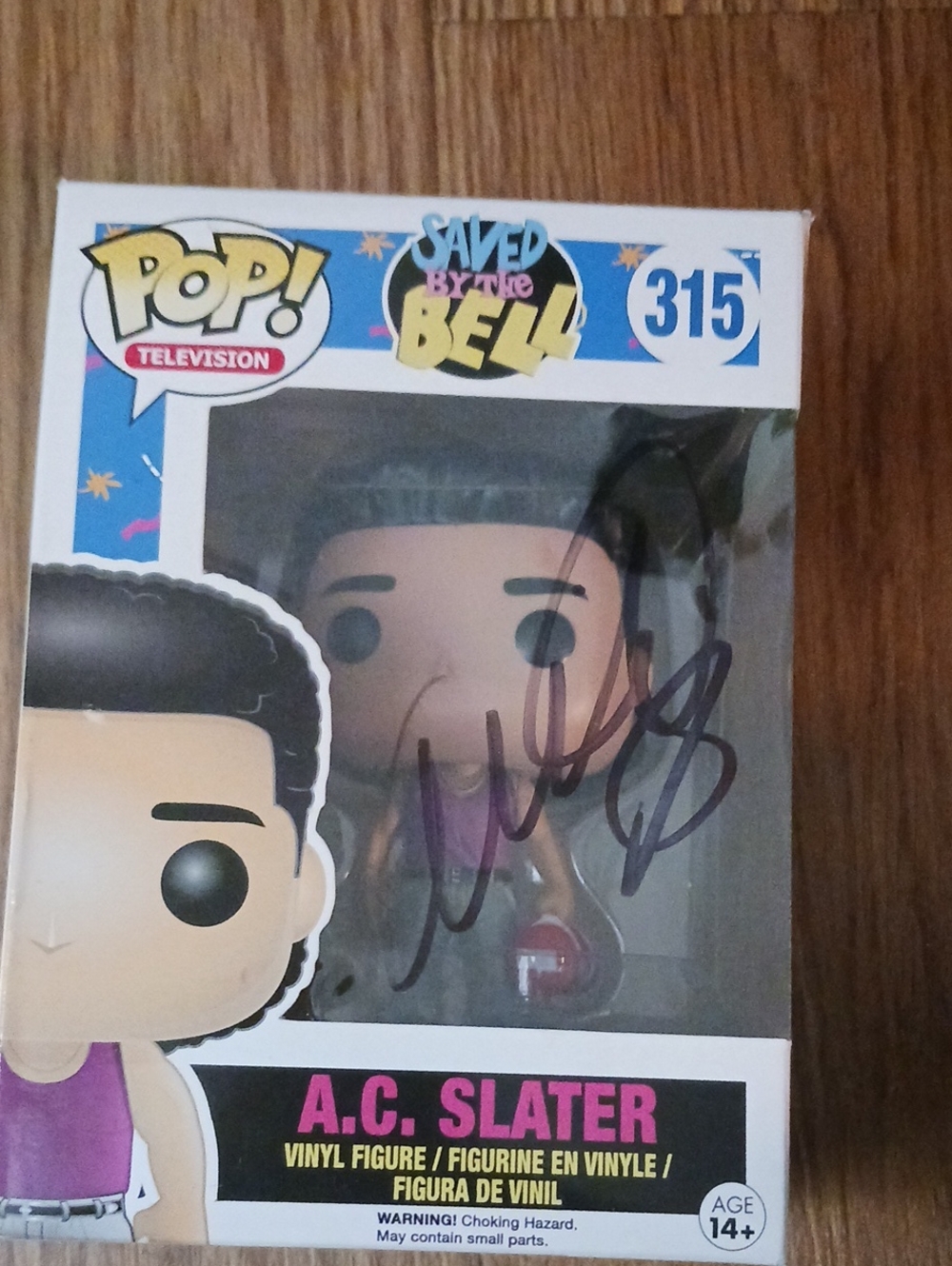 Funko A.C. Slater Vinyl Figure - Purple, Black, Blue